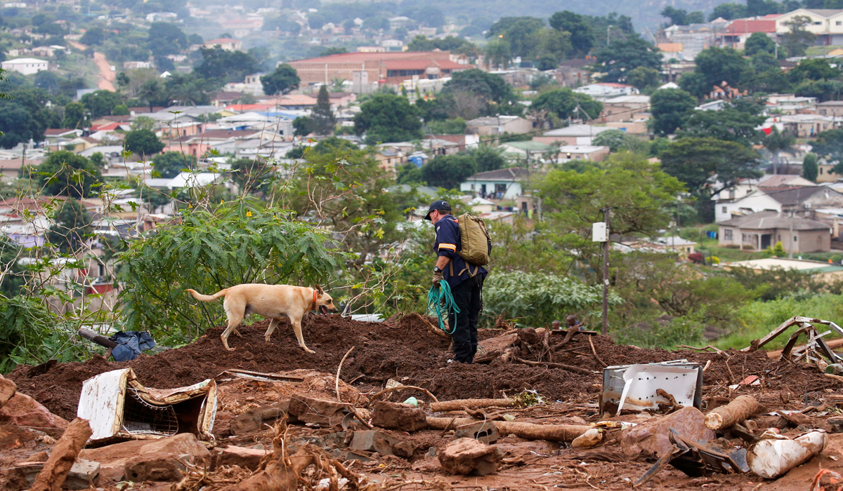 Dozens still missing as South Africa floods death toll rises to 443
